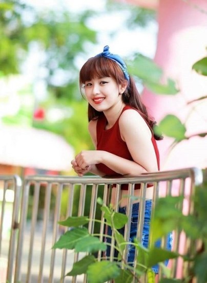 Nu cuoi gay thuong nho cua hot girl DH Nguyen Tat Thanh-Hinh-3